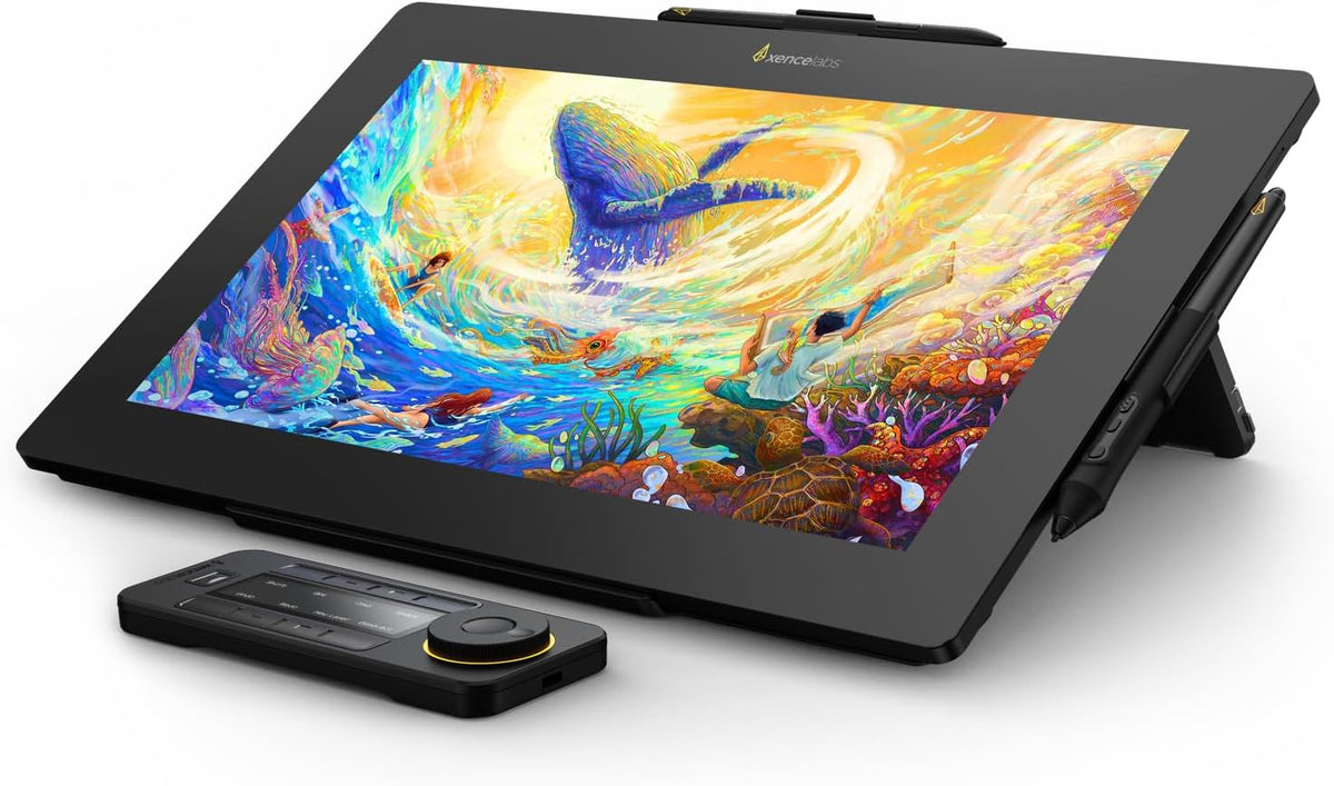 Tablettes graphiques, 12 mm, 16 pouces, avec étagères, 4K, OLED, portable, mobile, XENCELABS