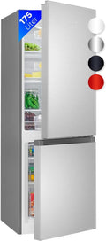 Réfrigérateur-congélateur KG 320, 175 L, réglable, acier inoxydable, Bomann