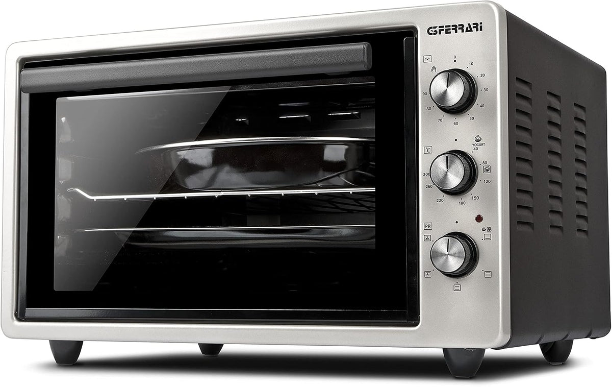 Mini-four G10153, 59 × 32,7 × 45,5 cm, 300 °C, 1400 W, noir, électrique, convection, G3 Ferrari