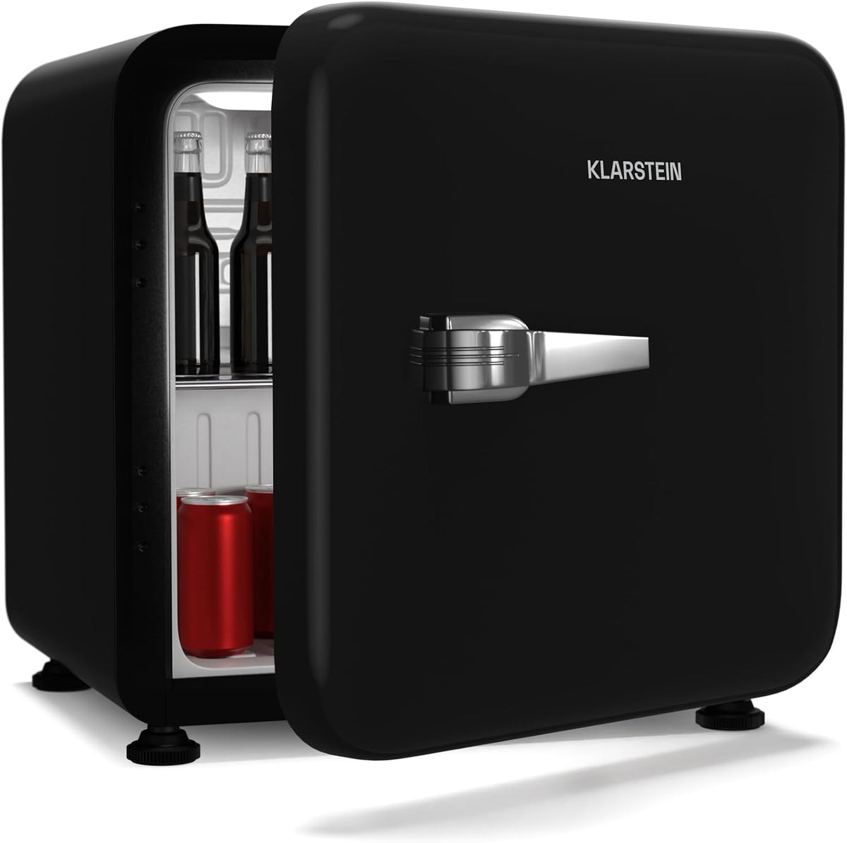 KLARSTEIN mini-réfrigérateur, 43 L, 42 dB, réglable, noir, pour le bureau, pour la chambre