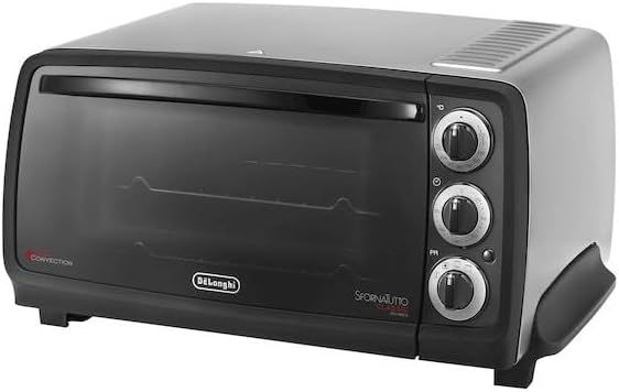 Mini-four EO14902.S, 52 × 41 × 26 cm, 14 L, réglable, argent, électrique, De'Longhi