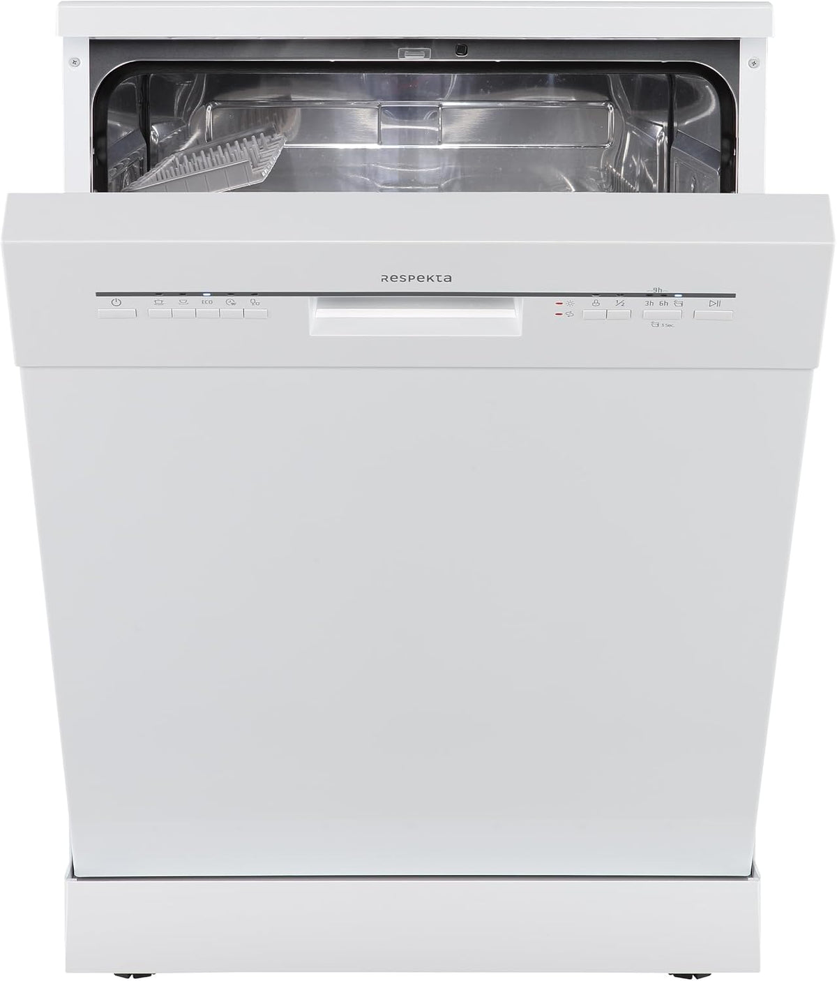 Lave-vaisselle GSPS60W-12, 60 cm, 49 dB, blanc, pose libre, 5 programmes, Respekta