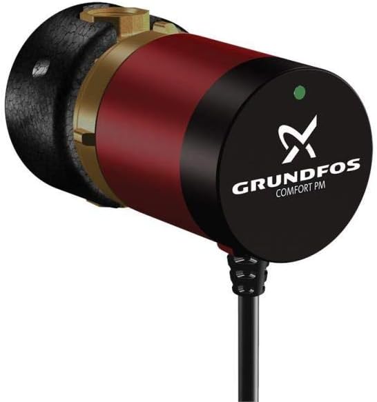 Circulateur d'eau chaude RP 1/2, 80 mm, 230 V, 2 pouces, Grundfos