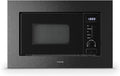 Klarstein four à micro-ondes, 25,5 cm, 20 L, 800 W, acier inoxydable, noir, encastrable, grill, 8 programmes
