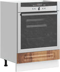 Four à micro-ondes, 60 × 46 × 81,5 cm, réglable, bois, compact, pour la cuisine, Kaloriko