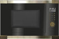Four à micro-ondes EM 2545, 25 L, verre, noir, encastrable, Kaiser