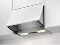 AEG DEB1621S hotte aspirante, 59,8 cm, 66,1 kWh, avec éclairage LED, pliable, gris, 3 niveaux