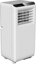 Climatiseur portable, 70 × 33 × 28 cm, 7000 BTU, avec télécommande, blanc, 2 vitesses, ABRILA