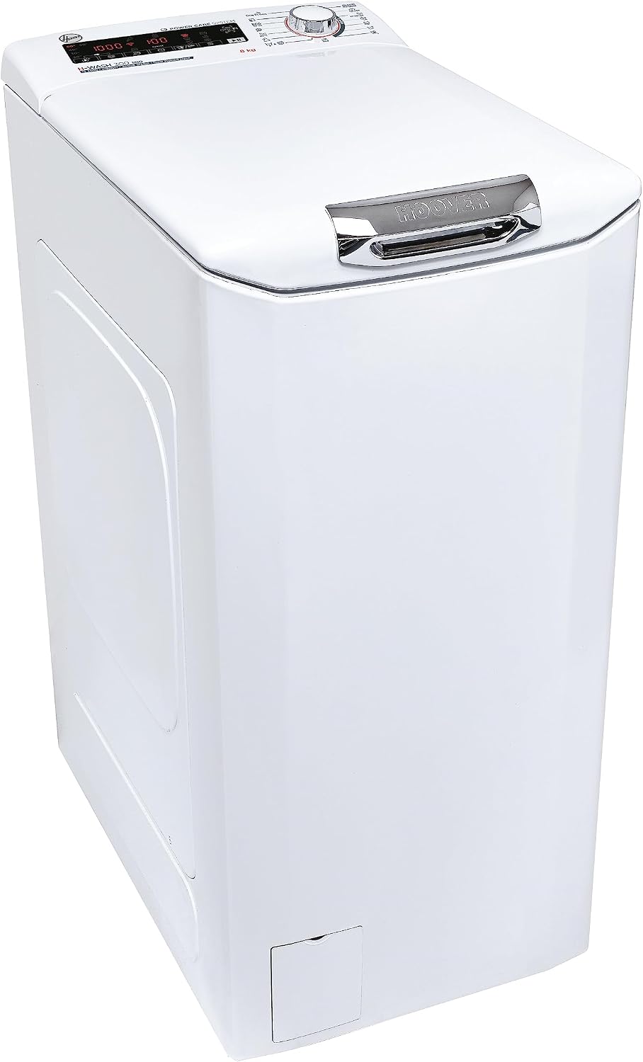 HOOVER H3TFSMP48TAMCE-S lave-linge, 8 kg, blanc, induction