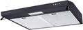 Hotte aspirante, 60 cm, 348 m³/h, noir, Rosieres
