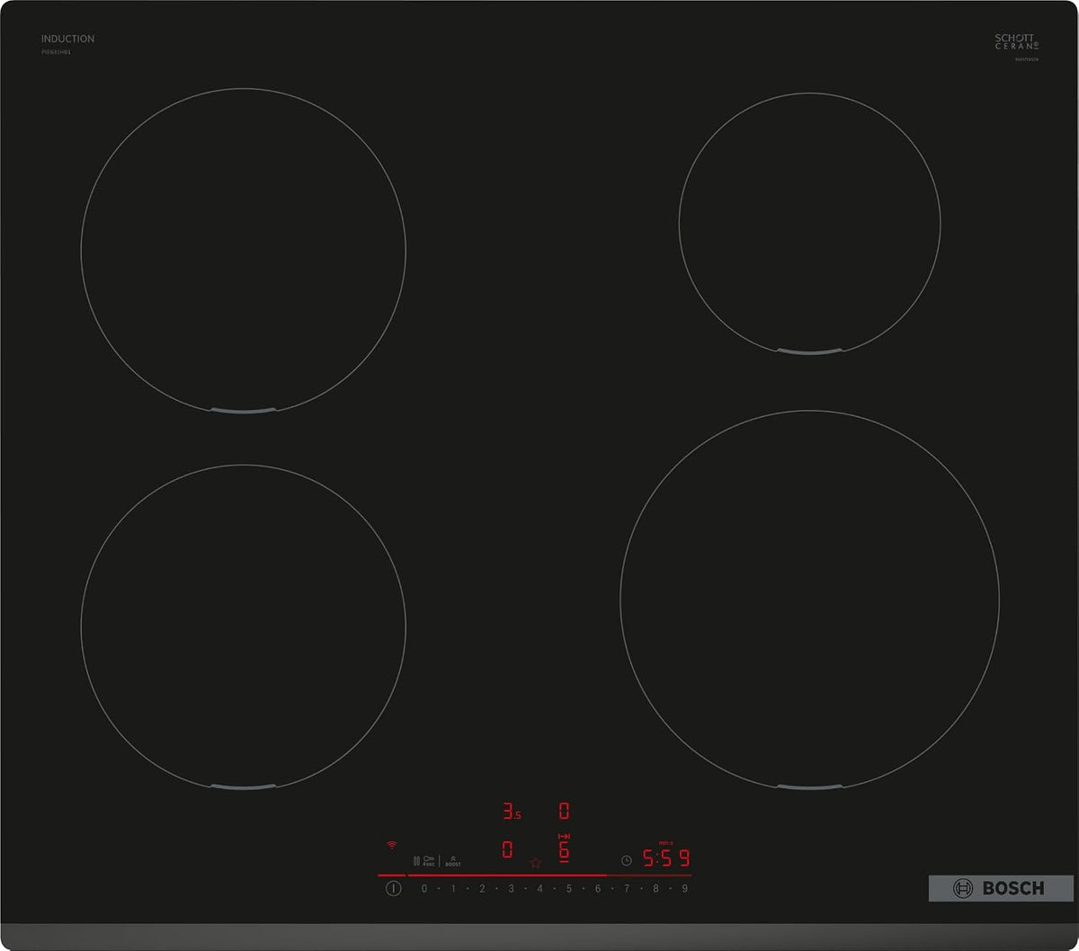 Bosch PIE631HB1E table de cuisson, 60 cm, induction