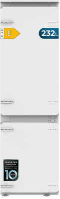 Cecotec MC 232 réfrigérateur-congélateur, 177 cm, 232 L, No Frost, métal, blanc