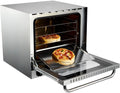 Mini-four GCO3200, 61 × 67 × 58 cm, 3200 W, acier inoxydable, argent, METRO Professional