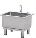 Lave-linge, 50 × 40 × 50 cm, 19,6 pouces, acier inoxydable, pour la cuisine, TAXXII