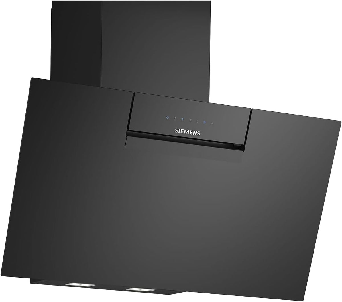 SIEMENS LC87KFN60 hotte aspirante, 768 m³/h, 56 dB, avec éclairage LED, acier inoxydable, noir, pour la cuisine