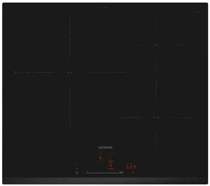Siemens EH631HDC1E table de cuisson, 60 cm, noir, induction, 3 zones