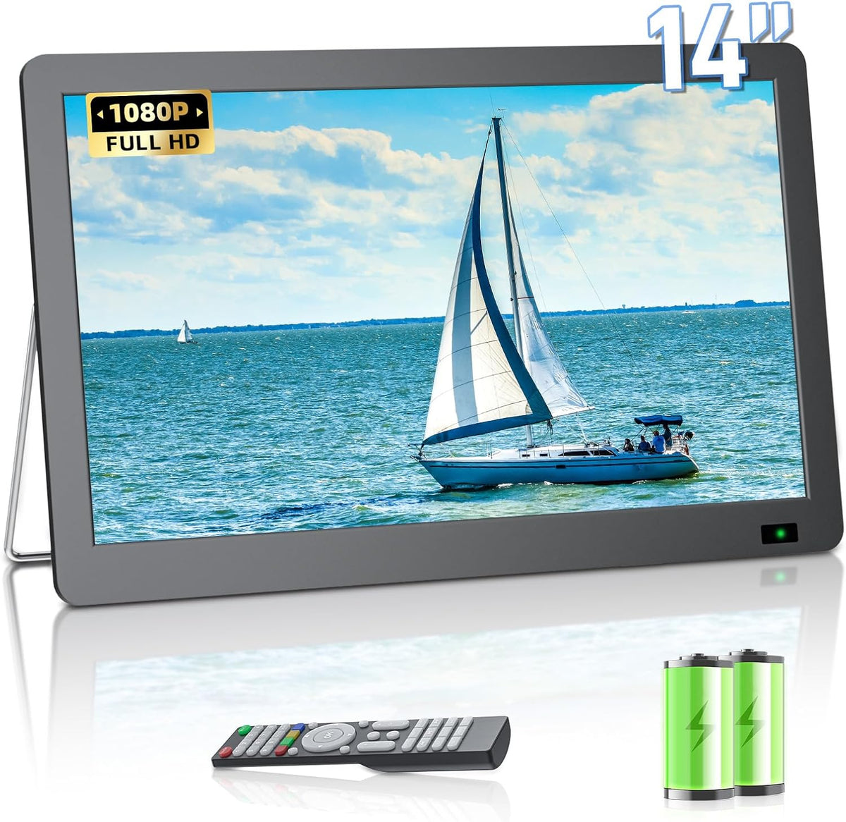 Téléviseur portable PTV143-05, 14 pouces, Desobry