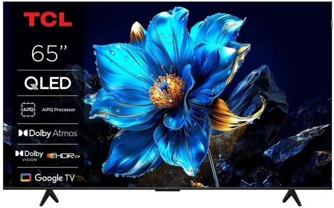 TCL 65P79K téléviseur, 164 cm, 65 pouces, avec éclairage LED