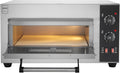 Four à pizza GPO11401, 63 × 62,6 × 34,8 cm, acier inoxydable, argent, électrique, METRO Professional