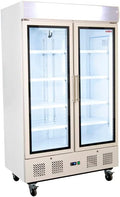 Armoire pour réfrigérateur, verre, 2 portes, MBH - MAQUINARIA BAR HOSTELERÍA