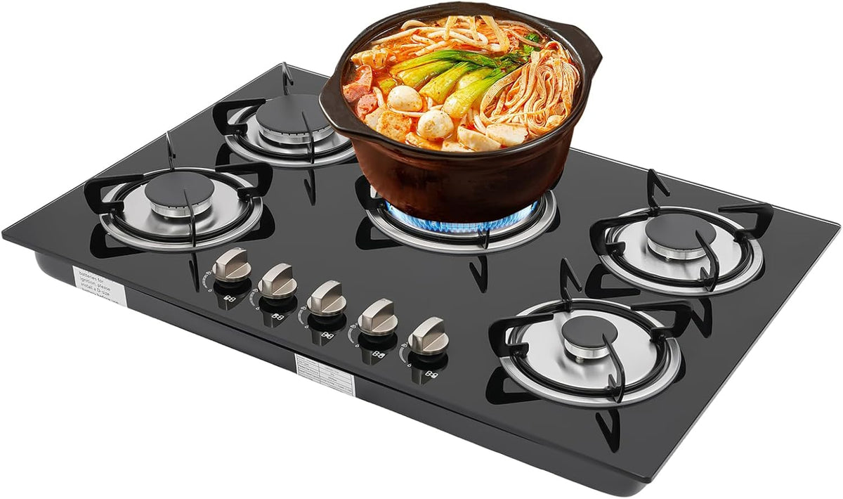 Table de cuisson, encastrable, 5 feux, Wipportja